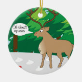 Oh noe mijn neus ornament (Voorkant)