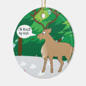 Oh noe mijn neus ornament (Links)