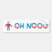 OH NOOOOO BUMPERSTICKER (Voorkant)