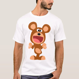 "Oh nou..." Beer van de Cartoon van de steigers Ki T-shirt
