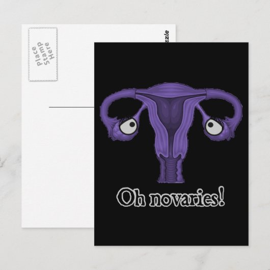 Oh novaries! briefkaart (Voorkant / Achterkant)