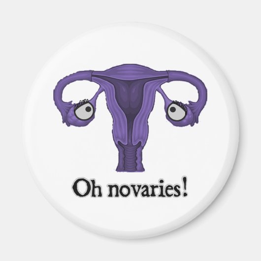 Oh novaries! magneet (Voorkant)