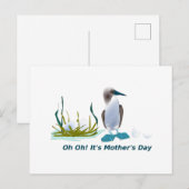 Oh Oh Het is Moederdag Briefkaart (Voorkant / Achterkant)