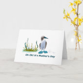 Oh Oh Het is Moederdag Kaart (Gele Bloem)