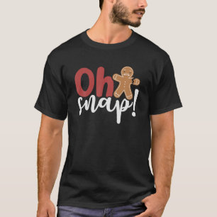 Oh ongekende kerstgember Man gebroken Arm T-shirt