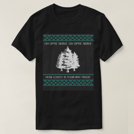 Oh Optische zenuwachtig... hoe mooi is je R? T-shirt (Design voorkant)
