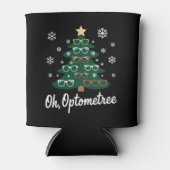Oh Optometree Kerstboom Bril Optometrist Blikjeskoeler (Voorkant)