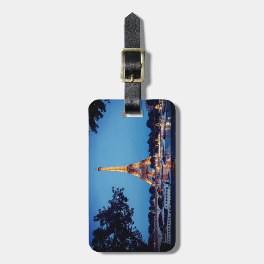 "Oh Parijs!" Bagagelabel (Voorkant verticaal)