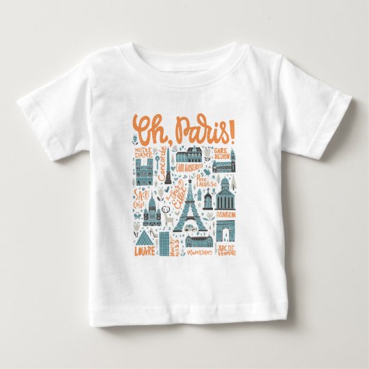 Oh, Parijs. | Town Typografie (Voorkant)