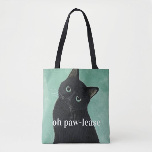 oh paw-lease tote bag (Voorkant)