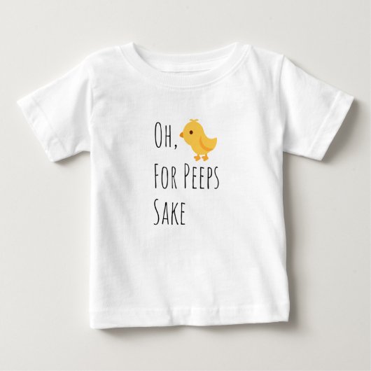 Oh Peeps voor sake Easter T-Shirts voor kinderen (Voorkant)