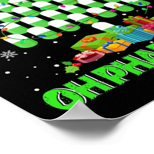 Oh Pharmatree Christmas Tree Pharmacy Medication P Poster (Hoek)