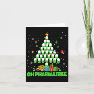 Oh Pharmatree kerstboom Pharmacy Medicinal P Kaart