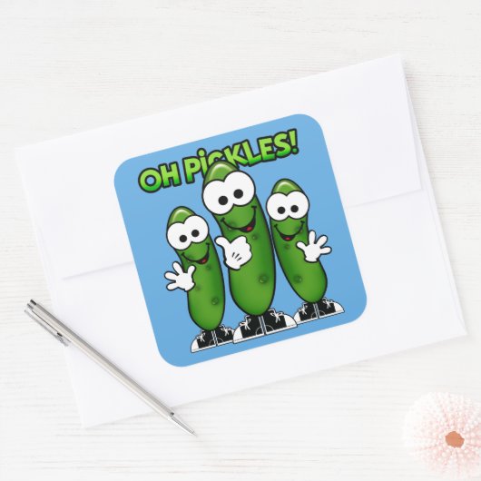 Oh Pickles Sticker (Envelop)