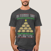 Oh Pierogi Tree Premium T-shirt (Voorkant)