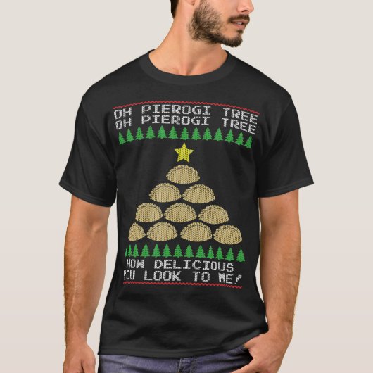 Oh Pierogi Tree T-shirt (Voorkant)