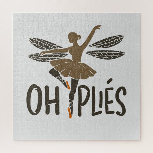 Oh Plies Ballet Dance leraar Legpuzzel (Verticaal)
