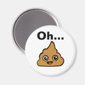 Oh Poop Magneet (Voorkant / Achterkant)