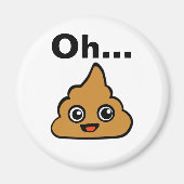 Oh Poop Magneet (Voorkant)