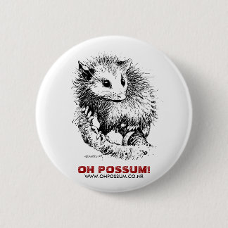 Oh Possum! ReddingsButton Ronde Button 5,7 Cm