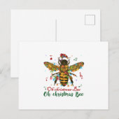 Oh prettige kerstcadeautjes voor kerstbijen briefkaart (Voorkant / Achterkant)