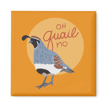 Oh Quail No Illustrated Gambel’s Quail