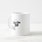 Oh Schaap! Ik ben 80! koffie-Mok Koffiemok (Voorkant links)