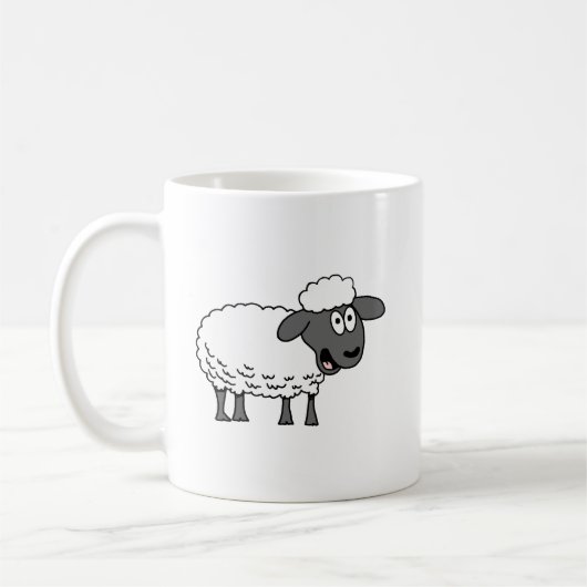 Oh Schaap! Ik ben 80! koffie-Mok Koffiemok (Links)