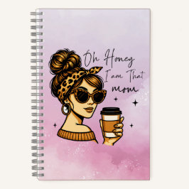 Oh schat, ik ben dat mama spiraal Notitieboek