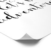 Oh schat, laten we avonturiers zijn poster (Hoek)