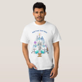 Oh Scheikunde, Oh Kerstboom Scheikundige Kerst T-shirt (Voorkant volledig)