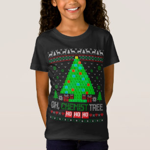 Oh Scheikundige Boom Kerst Chemie Wetenschap Perio T-shirt