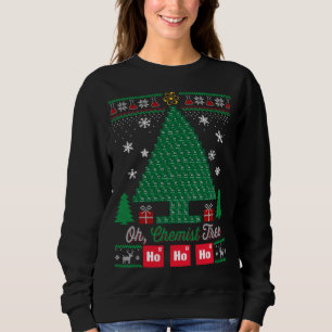 Oh Scheikundige Boom Vrolijke Kerstmis Chemistree Trui