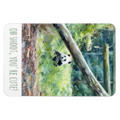 Oh, schiet, je bent Schattige panda magneet (Horizontaal)