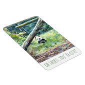 Oh, schiet, je bent Schattige panda magneet (Rechterzijde)