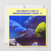 OH SCHIP! HET IS EEN DEURMAGNEET VAN EEN CRUISESCH MAGNETISCHE UITNODIGING (Voorkant)