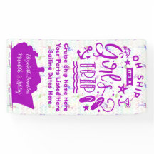 Oh schip het is een Girl's Trip Cruise deur