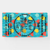 Oh schip het is een verjaardagsreis cruise deur spandoek (Horizontaal)