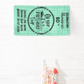 Oh schip het is een verjaardagsreis cruise deur spandoek (Insitu)