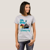Oh Schip! Verjaardagsreis T-shirt (Voorkant volledig)