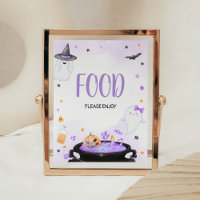 Oh Sheet Boo-y Halloween Baby shower Eten