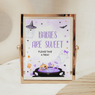 Oh Sheet Boo-y Halloween Baby's zijn zoet Poster