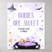 Oh Sheet Boo-y Halloween Baby's zijn zoet Poster (Voorkant)