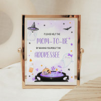 Oh Sheet Boo-y Halloween Envelope Station