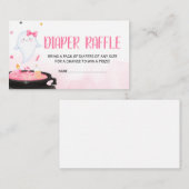 Oh Sheet Ghoul Halloween Baby shower Luier Raffle Informatiekaartje (Voorkant / Achterkant)