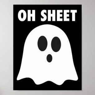 Oh Sheet - Humoristische Halloween Spin Oh Sheet M Poster