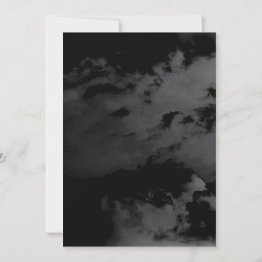 Oh Sheet, we hebben een Boo-y Boy Halloween Kaart (Achterkant)