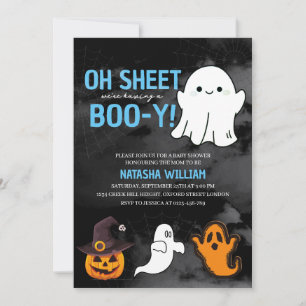Oh Sheet, we hebben een Boo-y Boy Halloween Kaart