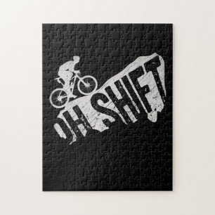 Oh Shift Mountain Biking Bicycle Bike Rider Legpuzzel