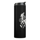 Oh Shift Mountain Biking Bicycle Bike Rider Thermosbeker (Gedraaid links)